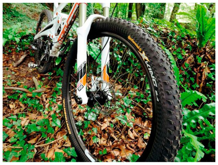 Покришка Continental Cross King - 27.5 x 2.00, Чорна, не складна, skin