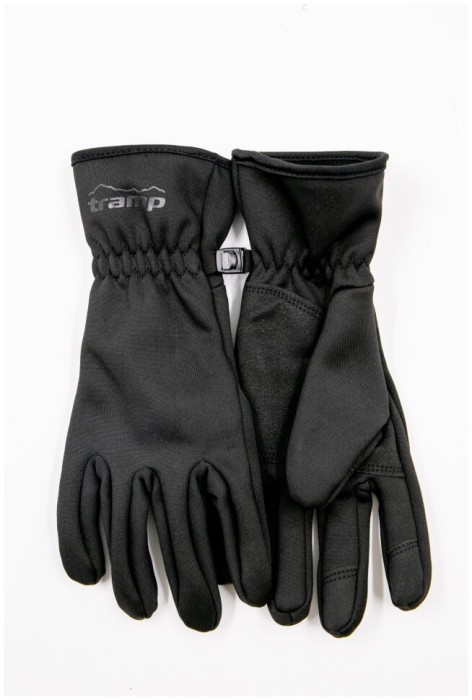 Рукавиці Tramp софтшел чорні UTRGB-004, укр, укр