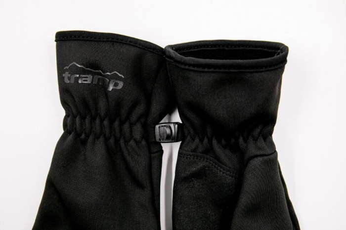 Рукавиці Tramp софтшел чорні UTRGB-004, укр, укр