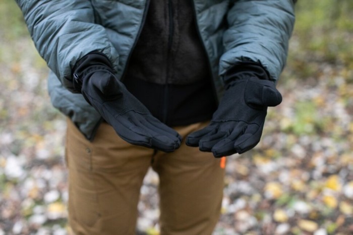 Рукавиці Tramp софтшел чорні UTRGB-004, укр, укр