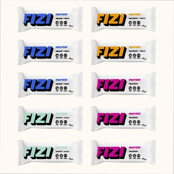 FIZI Protein Box - 10x45g (Пошкоджена упаковка)