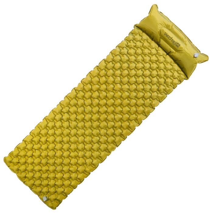 Коврик надувной Wechsel Coreo Double-Tube TL Lemon/Grey (233122)