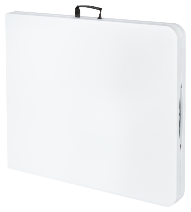 Розкладний стіл для кейтерингу FunFit 180x74 x 4 см Білий (4899)