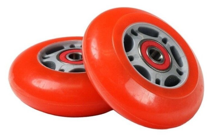 Колеса для Ripstik 76 mm (пара) - Orange/Silver, укр, укр