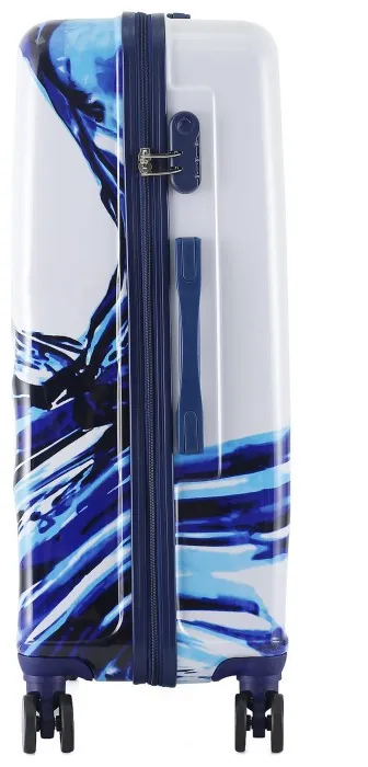 Валіза Semi Line 28" (L) White/Blue Print (T5653-3)