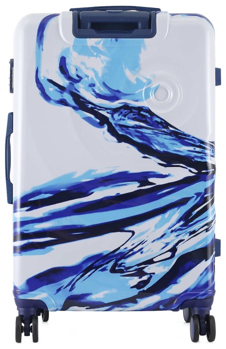 Валіза Semi Line 28" (L) White/Blue Print (T5653-3)