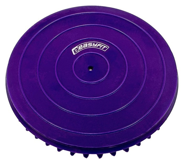 Півсфера масажна кіндербол EasyFit 16 см м'яка фіолетова