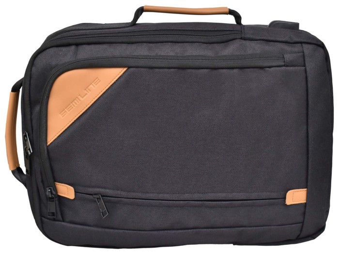 Сумка-рюкзак Semi Line USB 16 Black (L2008)