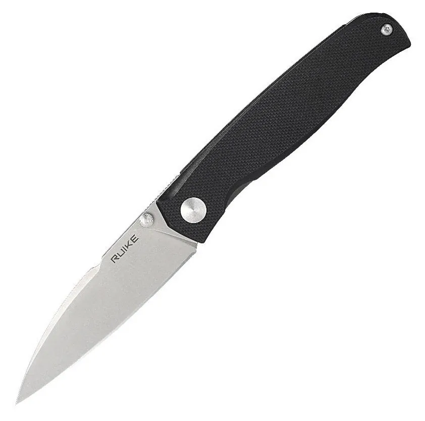 Ніж складаний кишеньковий Ruike M662-TZ, (7.4 см) steel 154СМ / TC4 (титан) + G10 чорний (FNR_M662-TZ)