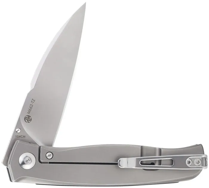 Нож складной карманный Ruike M662-TZ, (7.4 см) steel 154СМ/TC4 (титан) + G10 черный
