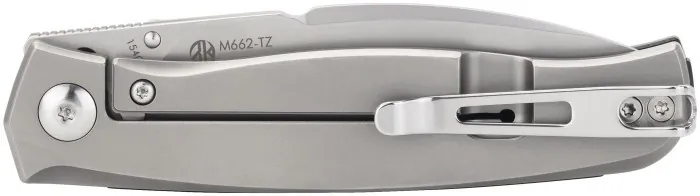 Нож складной карманный Ruike M662-TZ, (7.4 см) steel 154СМ/TC4 (титан) + G10 черный