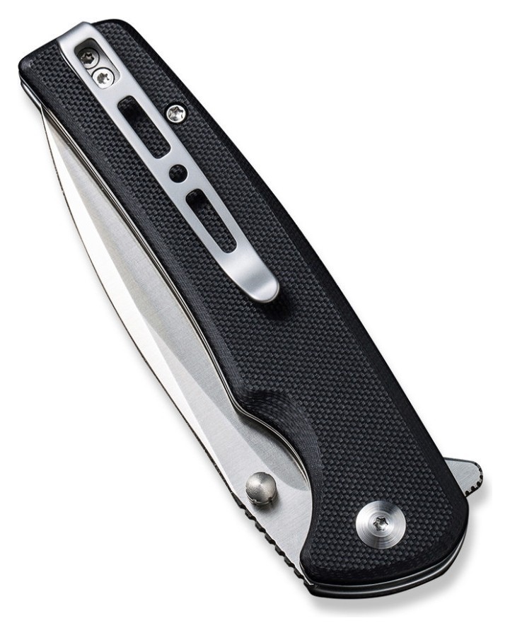 Ніж складаний туристичний Sencut Sachse, (8.8 см) 9Cr18MoV / G10 чорний