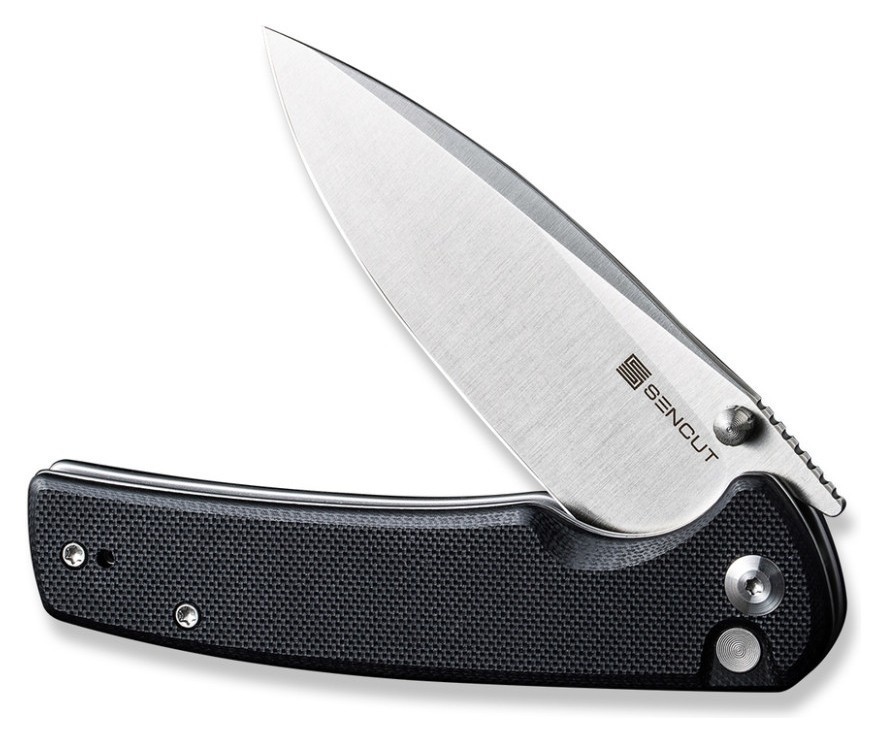 Ніж складаний туристичний Sencut Sachse, (8.8 см) 9Cr18MoV / G10 чорний