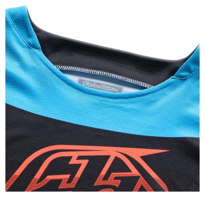 Мото джерсі TLD GP PRO JERSEY; FRAMEWORK [BLACK / CYAN] L