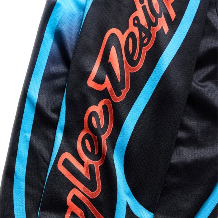 Мото джерсі TLD GP PRO JERSEY; FRAMEWORK [BLACK / CYAN] L