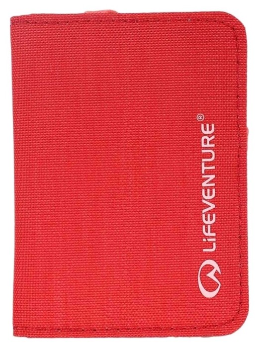 Кошелек Lifeventure Recycled RFID Card Wallet raspberry
