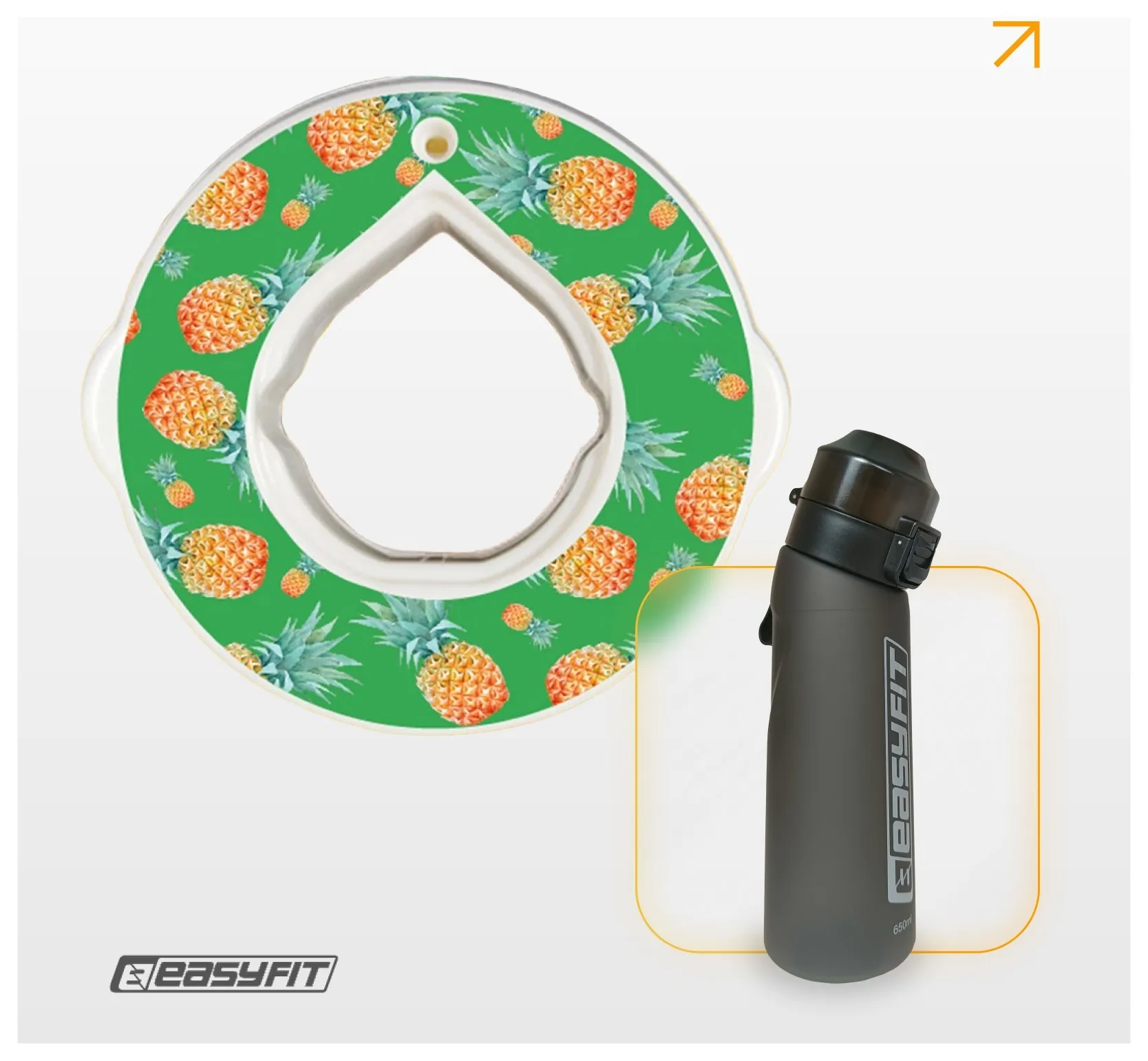 Капсула “Ананас” для пляшки EasyFit Air Up (EFIT_EF-7006-PE)