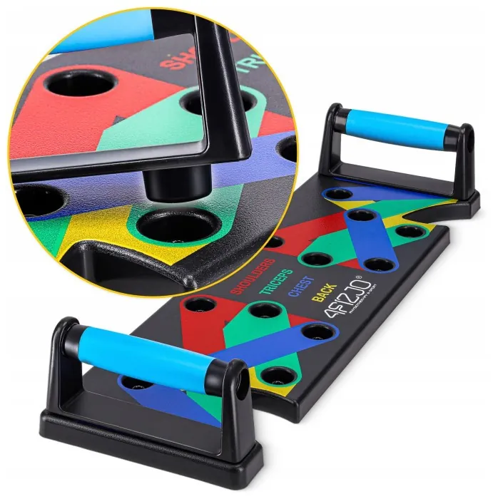 Упори (дошка) для віджимань зі змінним хватом 4FIZJO Push-up Board (P-5907739312501)