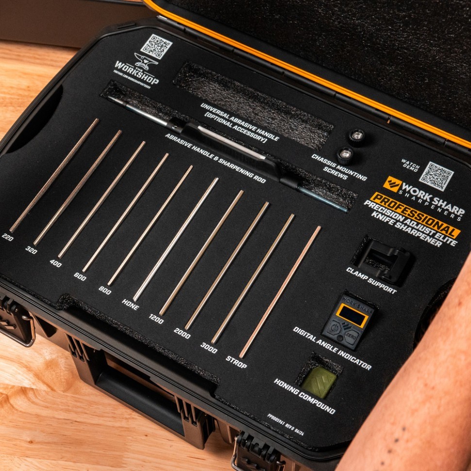 Work Sharp Точилка механічна Professional Precision Adjust Elite Knife Sharpener, укр, укр