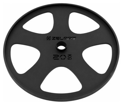 Блинчики диски стальные для становой тяги Deadlift Pulling Weight Plates Zelart TA-6961-20 20кг
