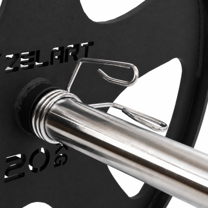 Блинчики диски стальные для становой тяги Deadlift Pulling Weight Plates Zelart TA-6961-20 20кг