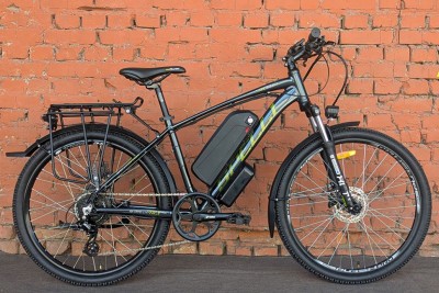 Якісний електровелосипед для кур'єра 26" Spelli E-SX4700 500W 48V 20/35A 17"