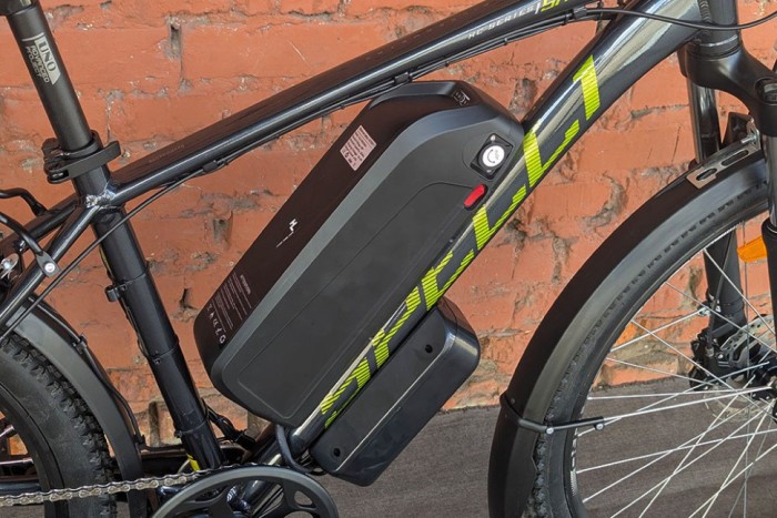 Якісний електровелосипед для кур'єра 26" Spelli E-SX4700 500W 48V 20/35A 17"