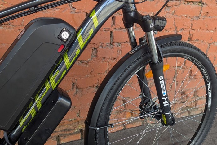 Якісний електровелосипед для кур'єра 26" Spelli E-SX4700 500W 48V 20/35A 17"