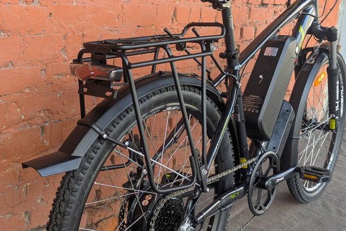 Якісний електровелосипед для кур'єра 26" Spelli E-SX4700 500W 48V 20/35A 17"