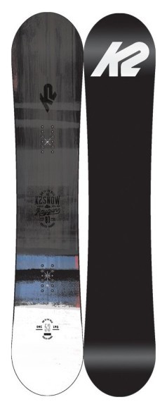 Сноуборд K2 RAYGUN 156 Black/grey/white (11B0020), укр