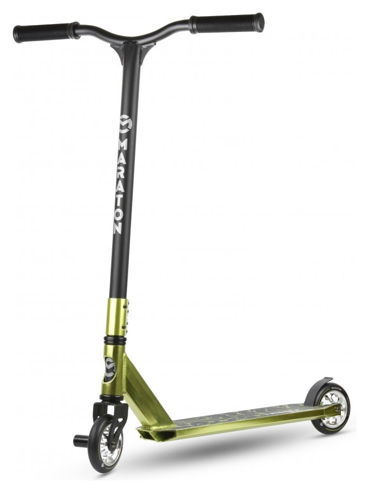 Трюковой самокат Maraton Trigger HIC (Золотой)