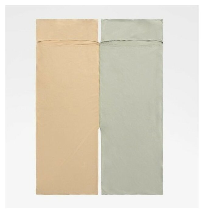 Подкладка для спального мешка Naturehike NH15S012-D, хлопок, светло-зеленый