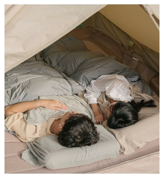 Подкладка для спального мешка Naturehike NH15S012-D, хлопок, светло-зеленый