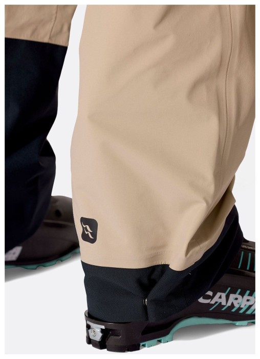 Штани жіночі Rab Bigline Bib Wmns, Dark Pebble, M Regular