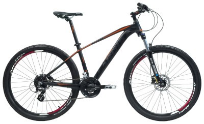 Велосипед Ardis 27,5 MTB AL "TUCAN" Гідравліка 27 шв., Чорно-помаранчевий
