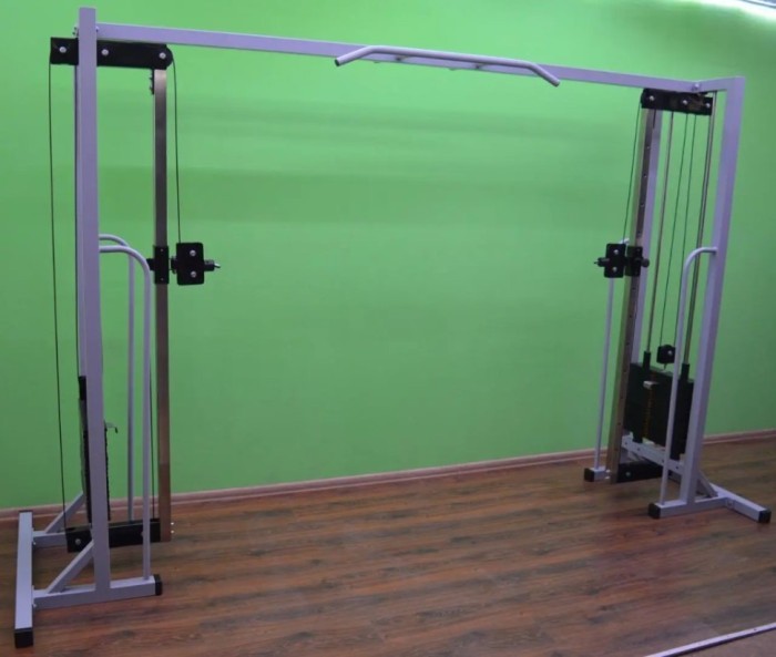 Кросовер, подвійна блочна рамка професійний 2*100 кг