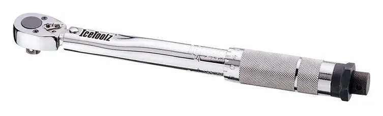 Ключ Ice Toolz E215 динамометричний 2 ~ 24NM, під головку 1/4" (TOO-67-66)