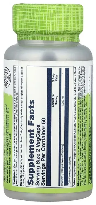 Hawthorn Berry 525mg - 100 vcaps