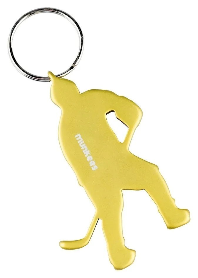 Munkees 3497 брелок-відкривачка Icehockey Player yellow (3497-YL)