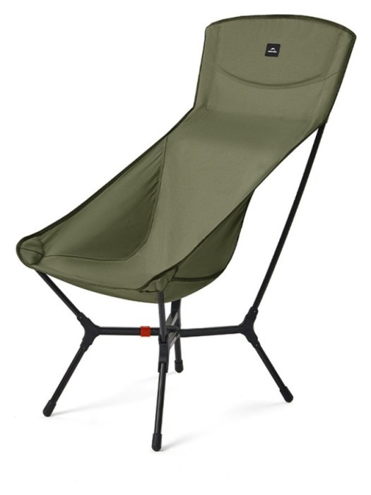 Стілець складаний ультралегкий Naturehike CNK2550JJ013 Yamami YL01, розмір L, алюміній, оливковий, укр, укр