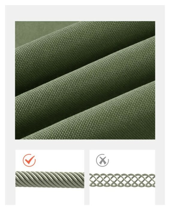 Стілець складаний ультралегкий Naturehike CNK2550JJ013 Yamami YL01, розмір L, алюміній, оливковий