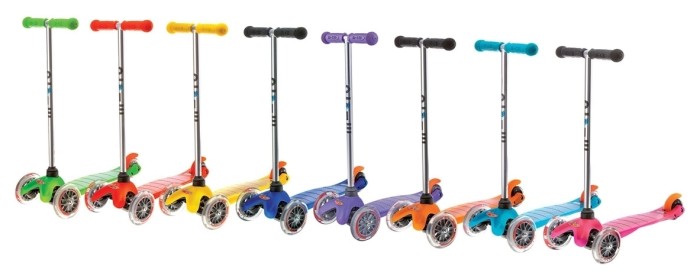 Самокат MICRO серії "Mini Classic" - СИНІЙ (до 50 kg, 3-х колісний), укр, укр