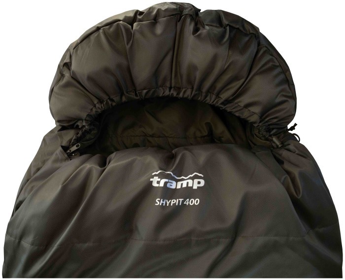 Спальный мешок Tramp Shypit 400 ковдра с капюшом левый olive 220/80 UTRS-060R