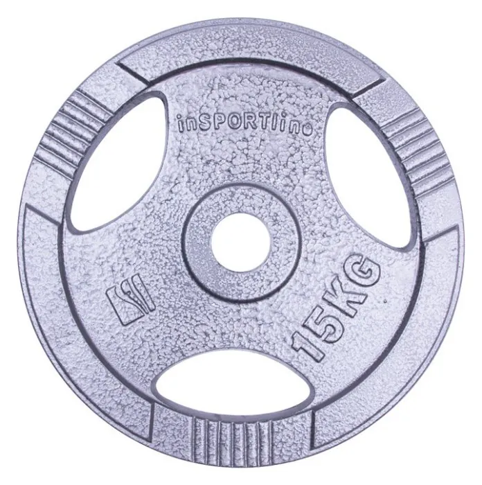 Диск чавунний inSPORTline Hamerton 15 кг