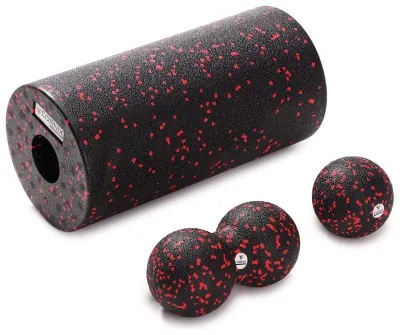Масажний набір Cornix (Ball 8 см, Duoball 8 х 16 см та Foam Roller 30 х 15 см) XR-0080