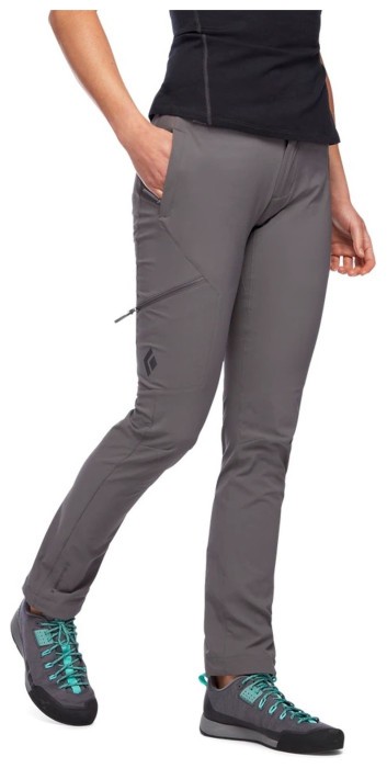 Брюки женские Black Diamond Alpine Pants Softshell, L - Granite