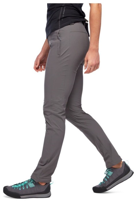 Брюки женские Black Diamond Alpine Pants Softshell, L - Granite