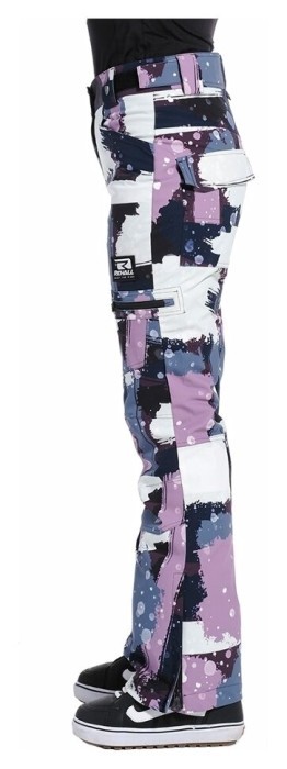 Штани Rehall Nori для жінок 2024 camo abstract lavender