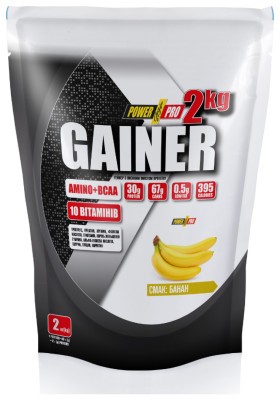 Gainer - 2000g Banan