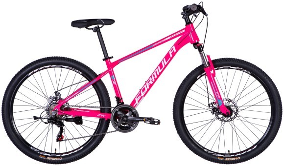 Велосипед AL 27.5" Formula MOTION DD FR рама-16" розово-белый 2025